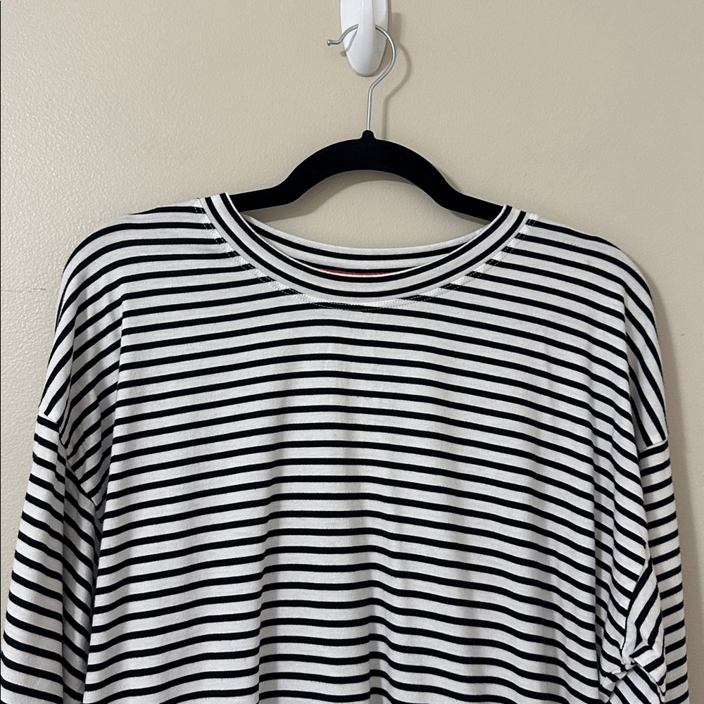 AYR The French Fry Long Sleeve Tee Black & White Piano Stripe Size XL - Picture 6 of 11